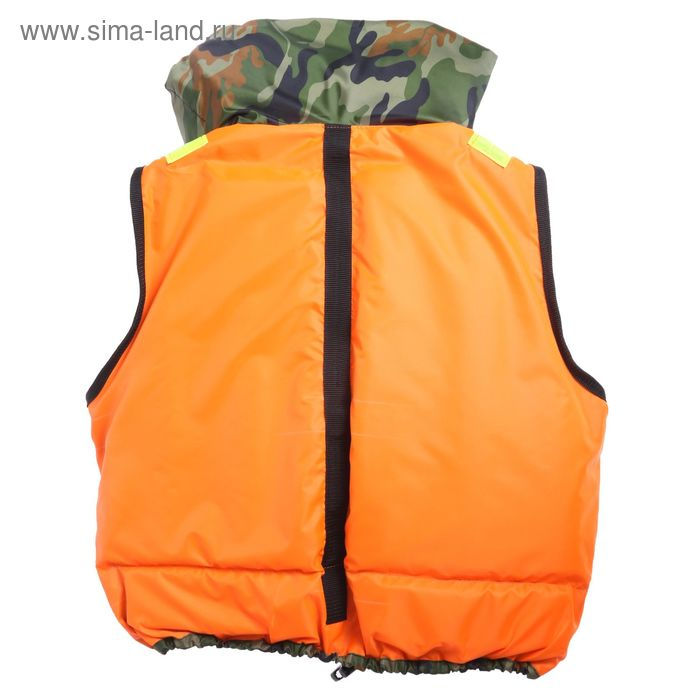 Жилет спасательный с подголовником «Капитан», двухсторонний, большой, 100 кг Жилет спасательный с подголовником «Капитан», двухсторонний, большой, 100 кг