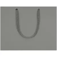 Пакет бумажный Porta S, горизонтальный, серый