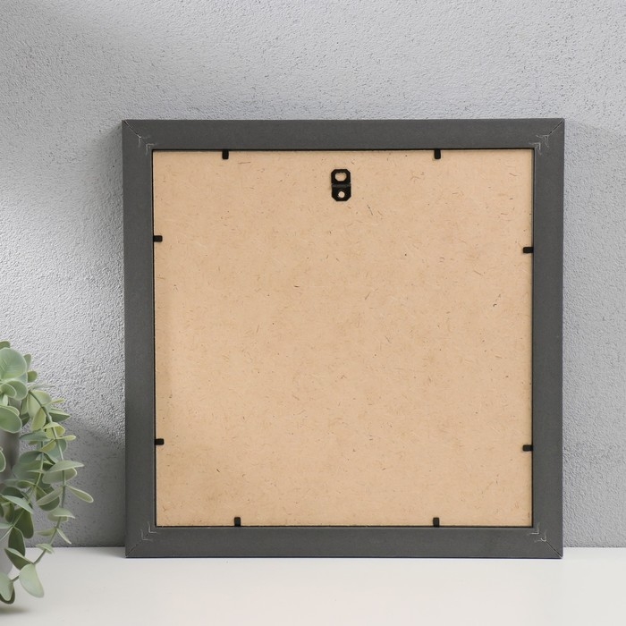 Фоторамка пластик "МИРАМ" 25х25 см, 642498 морской (пластиковый экран)