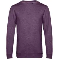 Свитшот унисекс Set In, фиолетовый меланж, размер XL