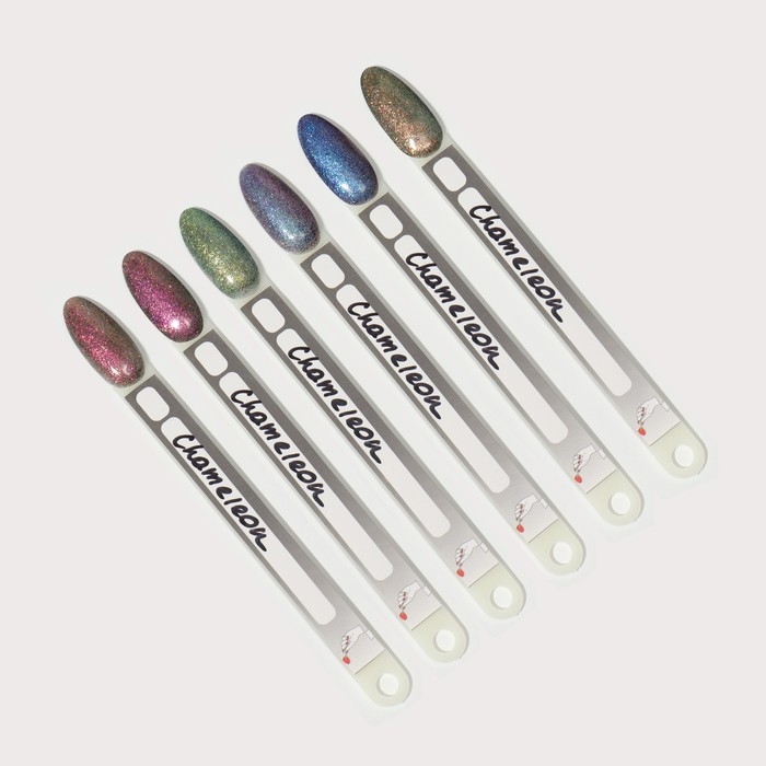 Гель лак для ногтей, &laquo;Chameleon&raquo;, 3-х фазный, 8мл, LED/UV, цвет синий/фиолетовый (05)