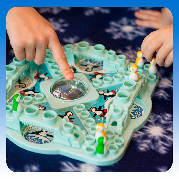 Настольная игра на везение &laquo;Игра пингвинов&raquo;, 2-4 игрока, 4+