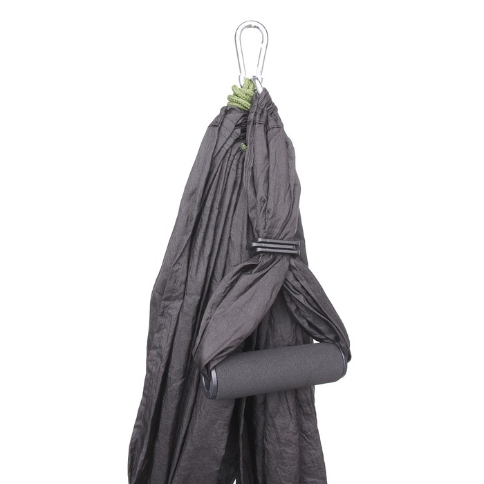 Гамак для йоги Sangh, 250&times;140 см, цвет чёрный