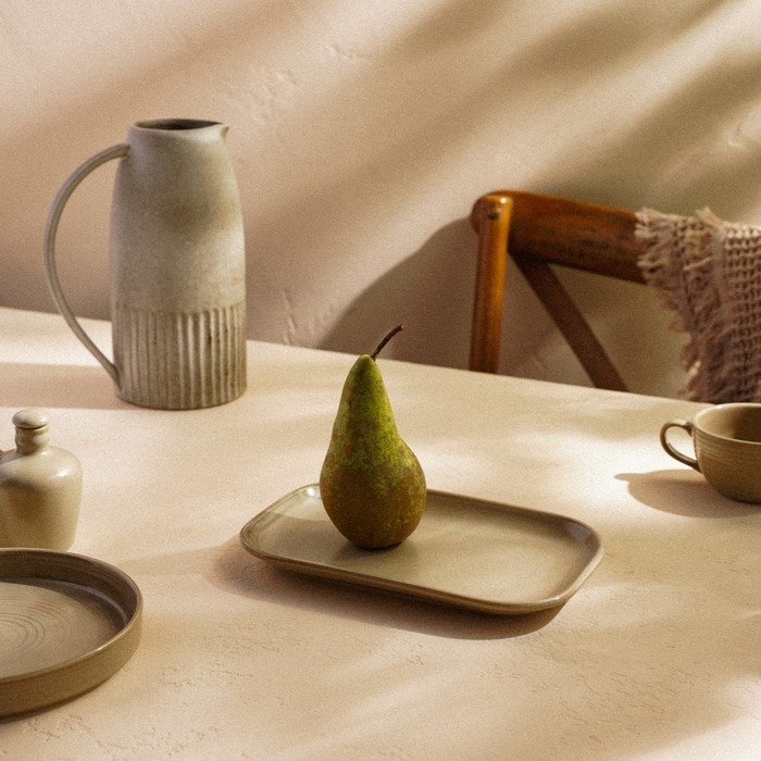 Блюдо фарфоровое SL Home «Песчаный бриз», 24,5×16,5 см, цвет бежевый Блюдо фарфоровое SL Home «Песчаный бриз», 24,5×16,5 см, цвет бежевый