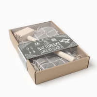 Кух. набор Gentleman варежка-прихватка 20х28см, молоток деревян. Кух. набор Gentleman варежка-прихватка 20х28см, молоток деревян.