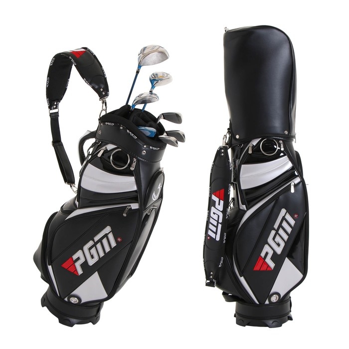 Сумка для гольфа PGM, для клюшек, полиуретан, 28 х 25 х 125 см Сумка для гольфа PGM, для клюшек, полиуретан, 28 х 25 х 125 см