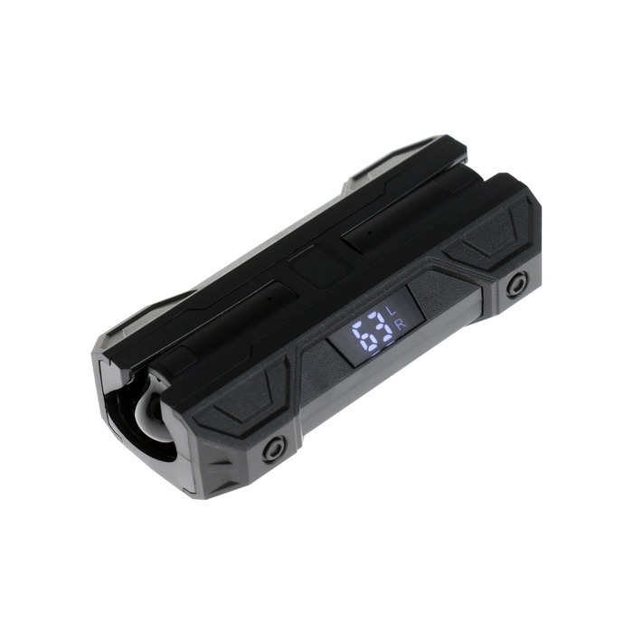 Наушники беспроводные K26, TWS, вкладыши, BT 5.0, 35/260 мАч, дисплей, чёрные Наушники беспроводные K26, TWS, вкладыши, BT 5.0, 35/260 мАч, дисплей, чёрные