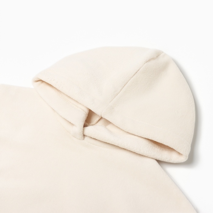 Костюм (худи и брюки) детский MINAKU: Fleece Soft, цвет бежевый, рост 98 см Костюм (худи и брюки) детский MINAKU: Fleece Soft, цвет бежевый, рост 98 см