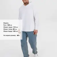 Худи унисекс Morfiss, белое, размер XS/S