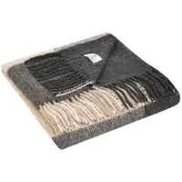 Плед Mumbai, серый с бежевым Плед Mumbai, серый с бежевым