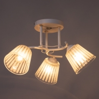 Люстра "Ванесса" 3х60Вт Е27 Белый 45х45х27см Люстра "Ванесса" 3х60Вт Е27 Белый 45х45х27см