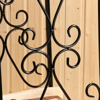 Дровница "Вертикальная" 41х41х80 см Дровница "Вертикальная" 41х41х80 см