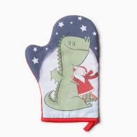Новый год.Варежка-прихватка Доляна "Новогодние объятия" 20х28 см, 35% хл, 65% пэ, ватин 250 г/м2 Новый год.Варежка-прихватка Доляна "Новогодние объятия" 20х28 см, 35% хл, 65% пэ, ватин 250 г/м2