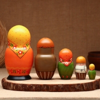 Матрёшка &laquo;Старорусская Матрёшка&raquo;, 5 кукольная, люкс