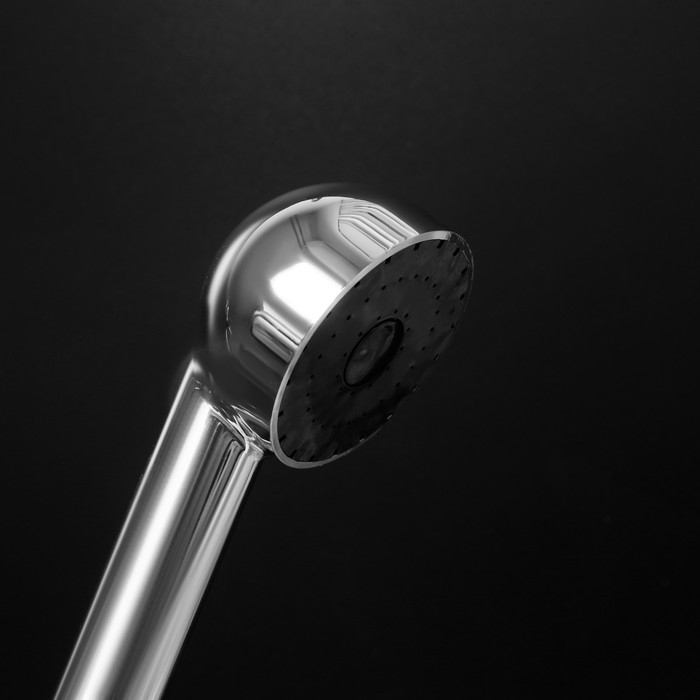 Душевая лейка ZEIN Z0210, 1 режим, d=60 мм, пластик, хром с черной вставкой Душевая лейка ZEIN Z0210, 1 режим, d=60 мм, пластик, хром с черной вставкой