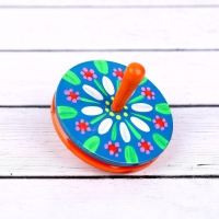 Волчок двойной большой "Расписной", МИКС Волчок двойной большой "Расписной", МИКС