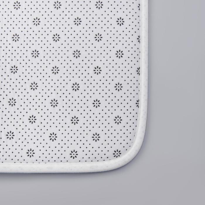 Набор ковриков для ванной и туалета Доляна &laquo;Полосатый&raquo;, 2 шт: 40&times;50, 50&times;80 см