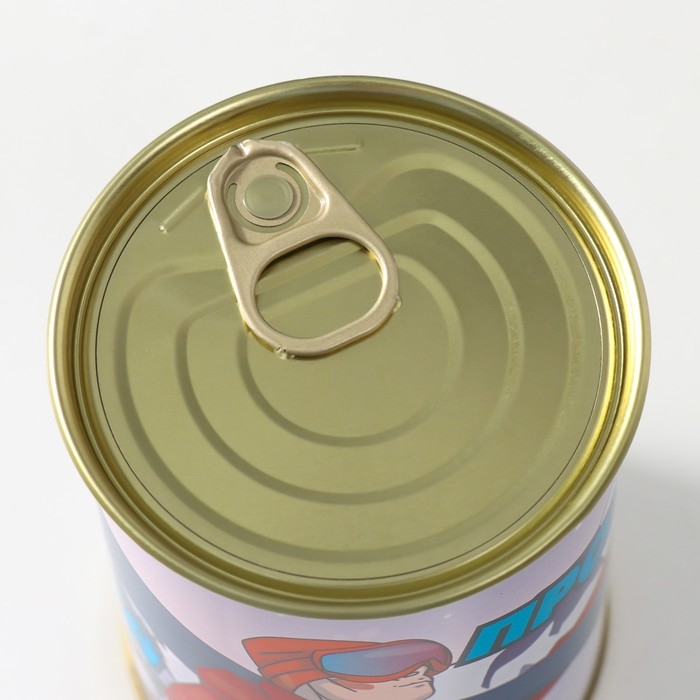 Носки в банке "Горной прохлады" (внутри носки мужские, цвет чёрный)