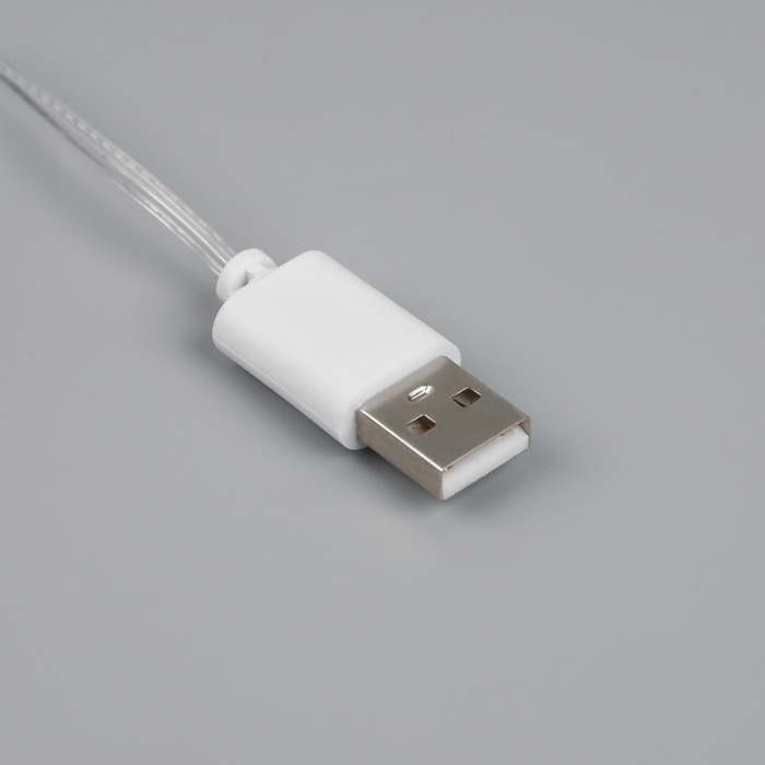 Неоновая вывеска &laquo;Лампочка&raquo; 16.5 x 25.5 см, батарейки AAx3 (не в комплекте) + USB, свечение белое