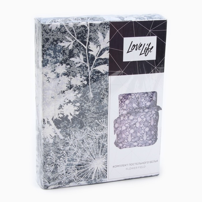 Постельное бельё LoveLife 2 сп Flower field 175х215см, 210х220см, 50х70см-2шт, хлопок, бязь, 125г/м2 Постельное бельё LoveLife 2 сп Flower field 175х215см, 210х220см, 50х70см-2шт, хлопок, бязь, 125г/м2