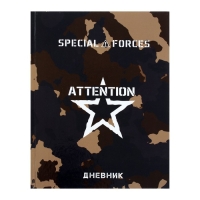 Дневник универсальный для 1-11 классов, "Спецназ", твердая обложка 7БЦ, глянцевая ламинация, 40 листов