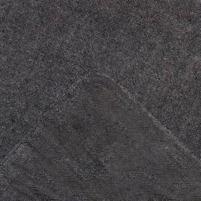 Постельное бельё Этель Denim 1.5 сп, 155х210см, 160х240см, 50х70-2шт, цвет тёмно-серый, жатый хлопок, 140 г/м2