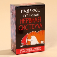 Шоколадные шарики &laquo;Нервная система&raquo; в коробке, 37 г.