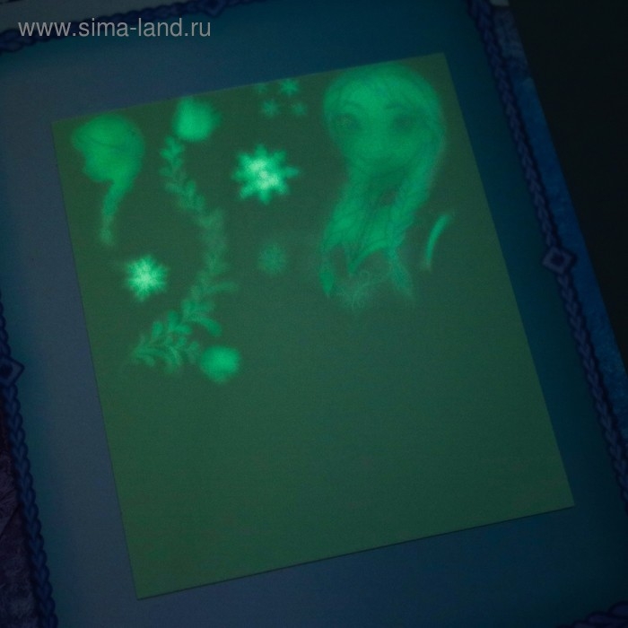 Набор для рисования в темноте &laquo;Холодное сердце: Магия света&raquo;