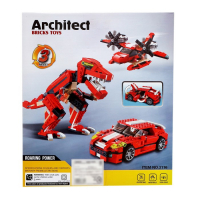 Конструктор &laquo;Динобот&raquo;, 3 варианта сборки, 374 детали