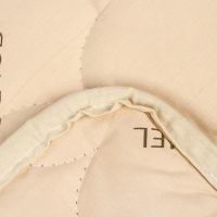 Одеяло всесезонное Адамас "Верблюжья шерсть", размер 140х205 &plusmn; 5 см, 200гр/м2, чехол тик