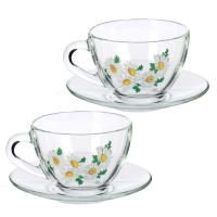 Набор чайный &laquo;Ромашковое поле&raquo;, 200 мл, в чемоданчике