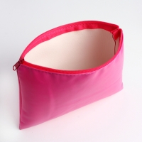 Косметичка на молнии, цвет розовый Косметичка на молнии, цвет розовый