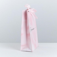 Пакет подарочный с лентой, упаковка, &laquo;Мечтай&raquo;, 13 х 23 х 7 см