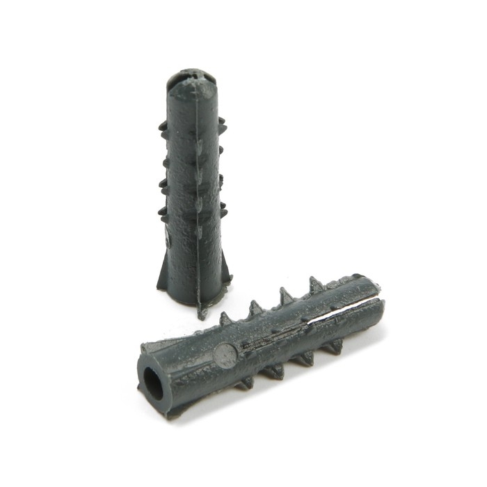 Дюбель Дюбель "СТРОЙБАТ", тип "Еж", распорный, полипропиленовый, 6х30 мм, 100 шт