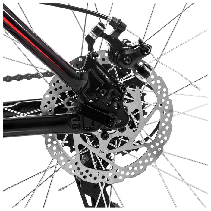 Велосипед 26 Велосипед 26" FOXX ATLANTIC, цвет красный, р. 14"