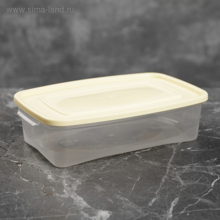 Контейнер пищевой &laquo;Каскад&raquo;, 700 мл, цвет прозрачный, крышка МИКС
