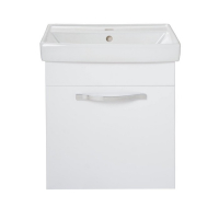 Комплект мебели для ванной: Тумба "Омега 50" + раковина "Енисей 50", 50 х 41,3 х 50 см