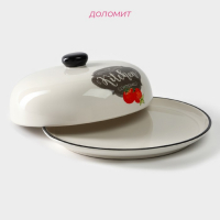 Блинница Доляна &laquo;Гурман&raquo;, d=23 см, цвет белый
