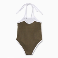 Купальник слитный детский MINAKU цвет зелёный рост 116-122 см