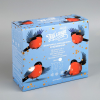 Гирлянда &laquo;Бахрома&raquo; 2.4 &times; 0.9 м с насадками &laquo;Снежинки&raquo;, IP20, прозрачная нить, 150 LED, свечение белое, 8 режимов, 220 В