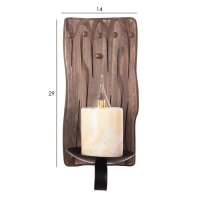 Бра "Винтаж" Е14 40Вт черный 15х30х22 см Бра "Винтаж" Е14 40Вт черный 15х30х22 см