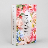 Коробка - книга, упаковка подарочная, &laquo;Нежность&raquo;, 20 х 12.5 х 5 см