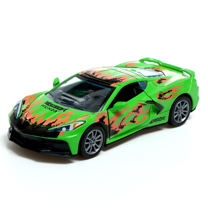 Машина металлическая «Спорткар», 1:32, инерция, открываются двери, цвет МИКС Машина металлическая «Спорткар», 1:32, инерция, открываются двери, цвет МИКС