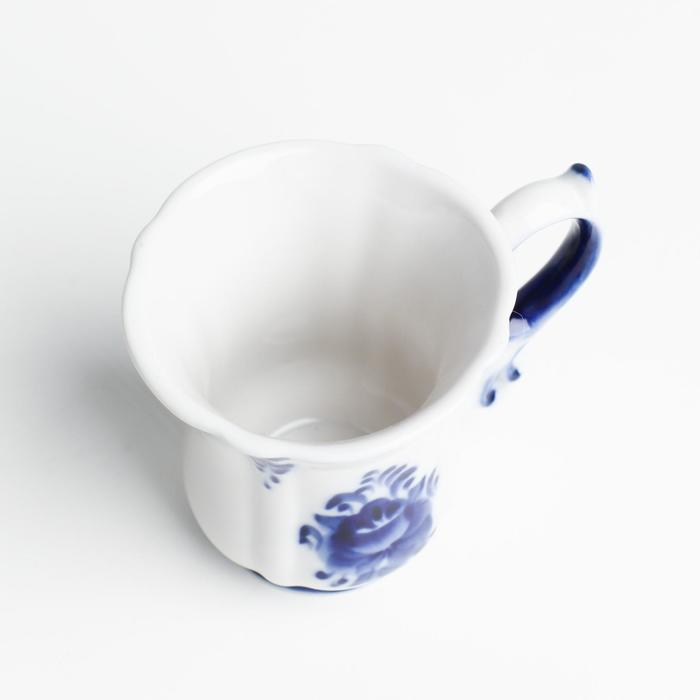 Кофейная пара Кофейная пара "Либерика", 0,06л, авт.Ремизов В., гжель