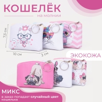 Кошелёк на молнии «Выбражулька», цвет МИКС Кошелёк на молнии «Выбражулька», цвет МИКС