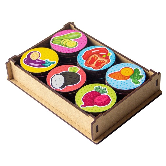 Настольная игра &laquo;Мемори. Овощи&raquo;