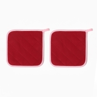 Набор прихваток Этель"Тюльпаны" 2шт, 19х19см,саржа,100% х/л,ватин 250г/м2 Набор прихваток Этель"Тюльпаны" 2шт, 19х19см,саржа,100% х/л,ватин 250г/м2