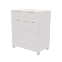 Комод пеленальный детский ИНКАНТО 800/4, 80х45х94 см., 4 ящика, цвет белый Комод пеленальный детский ИНКАНТО 800/4, 80х45х94 см., 4 ящика, цвет белый