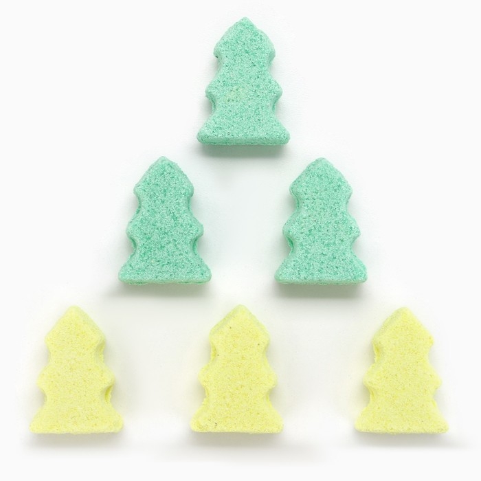 Подарочный набор косметики &laquo;С Новым Годом!&raquo;, бомбочки для ванны, 6 х 30 г, ЧИСТОЕ СЧАСТЬЕ