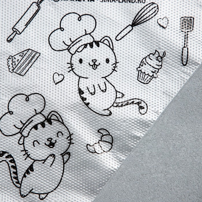 Кондитерские мешки «Котики» 35 х 20 см, 50 шт Кондитерские мешки «Котики» 35 х 20 см, 50 шт